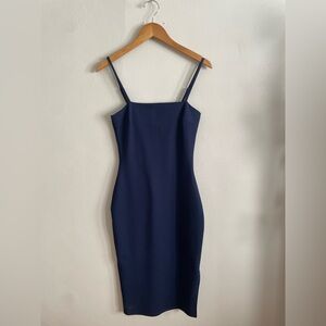 Lulu's Navy Blue Mini Dress